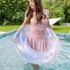 Flower Swimming Rings Inflatable Swim Rings Inflatable Pool Float Flower Floats Swimming Pool Hoop Swim Float Rings