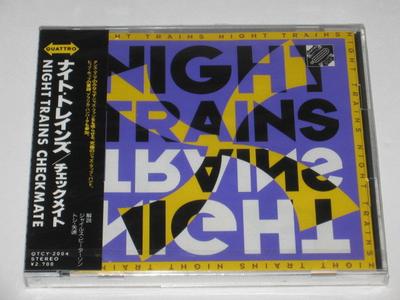 CD NIGHT TRAINS; - Checkmate QTCY2004 BGP Records 1991 Japan ObiDance & Electronica Used