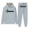 2026Y2KNOES Hoodie Set Sweatshirt Two-piece Gothic Punk Rock Streetwear Hip-hop Style
