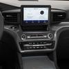 Carbon Fiber Interior Radio Console Cover Trim For Ford Explorer -
