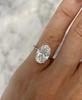 2024 Three Jewels Minimalist Zircon Inlaid Ring - Handmade, Super Shiny Diamond Look