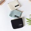 Mini Lipstick Bag Canvas Cosmetic Pouch Korean Style Change Purse  Women