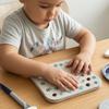 Yousheng Large DIY Stepping Stone Kit, Square Handprint Stepping Stone, Mother's Day Keepsake Craft, Indoor Outdoor Garden Stone with 26 Letter Stamps