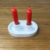 Silicone Moulds Candlesticks Resins Molds Oval Candle Holder Tray Molds DIY Concrete Castings Mould Crafts Decorations