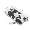 Cow Print Slim Wallet Fashion Multi compartment Ladies Women