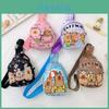 Capybara Cartoon Kids Chest Bag Lightweight Nylon Pack For Toddlers Outdoor Play Preschool Essentials