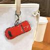 Keychain Pendant with Pull Back Car Door Opener Cartoon Design Double-Ring Hook School Bag Keychain Travel Accessory