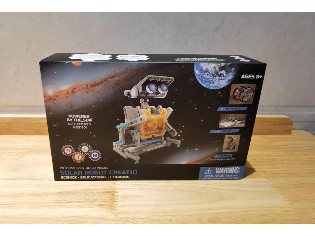 Enhanced 13-in-1 DIY Solar-Powered Robot Car Kit