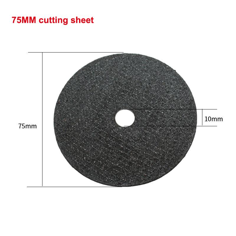 7Pcs 75Mm Cutting Disc For Hole Angle 10Mm Circular Saw Blade Sander Sanding Tool Tile Wood Metal Cutting Disc