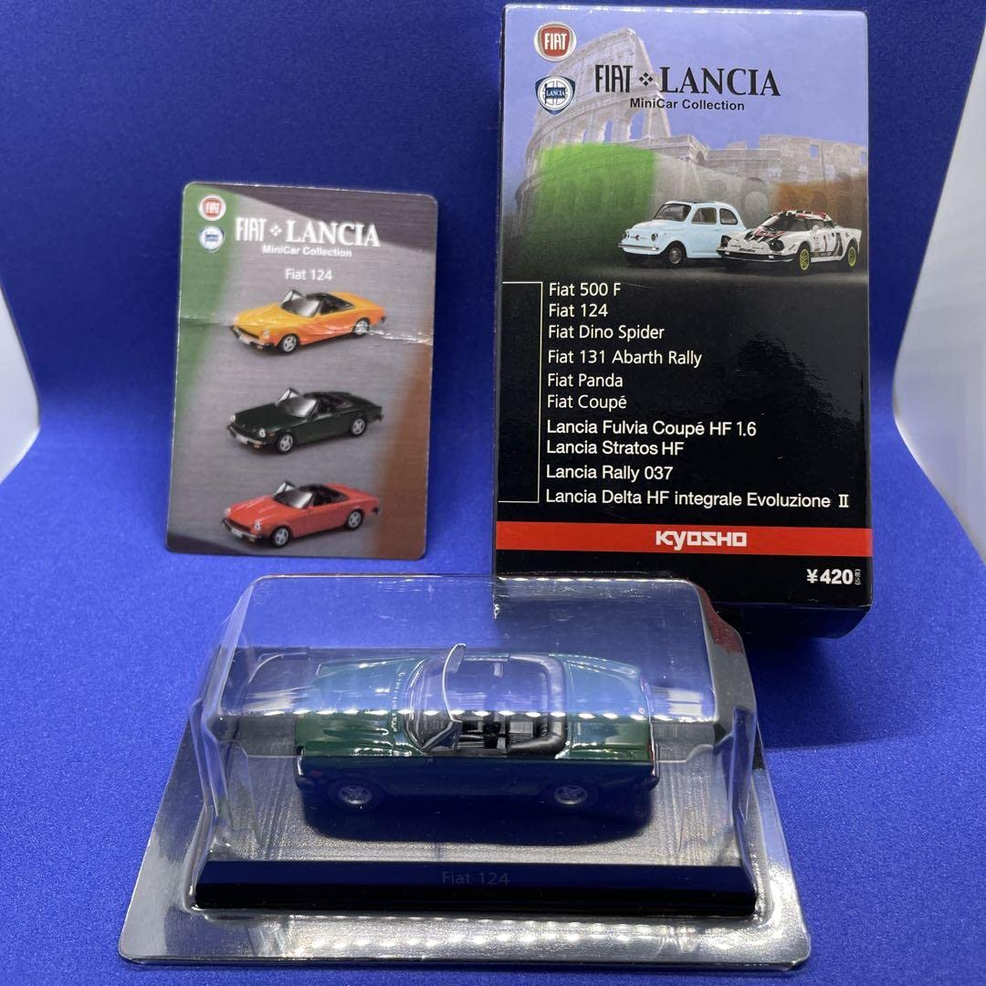 

Kyosho Mini Car Collection FIAT 124 Green