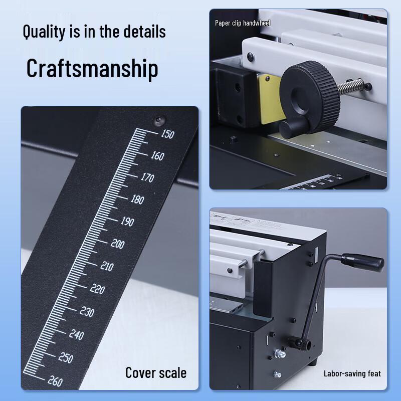 A4 Manual Thermal Binding Machine CN plug (adapter included)