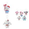 Cute 50th Anniversary Hello Kitty Kuroomi Plush Keychain Gift 10cm