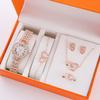Popular Women'S Watches Supply Five-Piece Set Diamond Women'S Watches Women'S Fashion Roman Quartz Watches