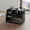 Makeup Organizer with Drawers Long-Lasting Makeup Brush and Lipstick Organizer Desktop Cosmetic Holder for Bathroom Counter