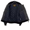 Y'2 LEATHER Black TB-136 Suede X Leather Rib Jacket Jacket 36 blackUsed