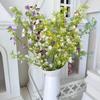 Simulation Flowers Silk Gypsophilas Wedding Decor Artificial 3 Forks Gypsophila Branches Pink Fake Flower Balcony Decoration