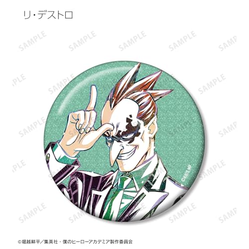 TV Anime "My Hero Academia" Trading Ani Art Series 6 Glitter Can Badge ver.A 12-Piece Box