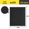 Ultra-fine 2000 Grit Wear-Resistant Sandpaper for Wet and Wood Sanding