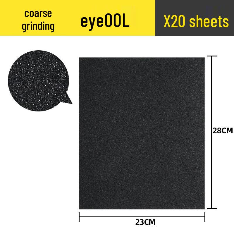 Ultra-fine 2000 Grit Wear-Resistant Sandpaper for Wet and Wood Sanding