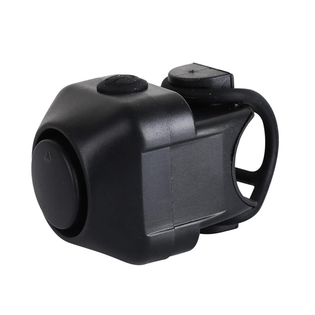 1Pc Electric Bicycle Bell 130dB Horn Rainproof MTB Road Bike Handlebar Ring Silica Gel Shell Speaker Cycling Accessories