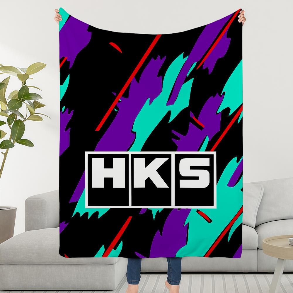 Cool Blanket Throw Super Cosy Plush Living Room Sofa Couch Logo H-HhKS-ES Childish Birthday Luxury Gifts