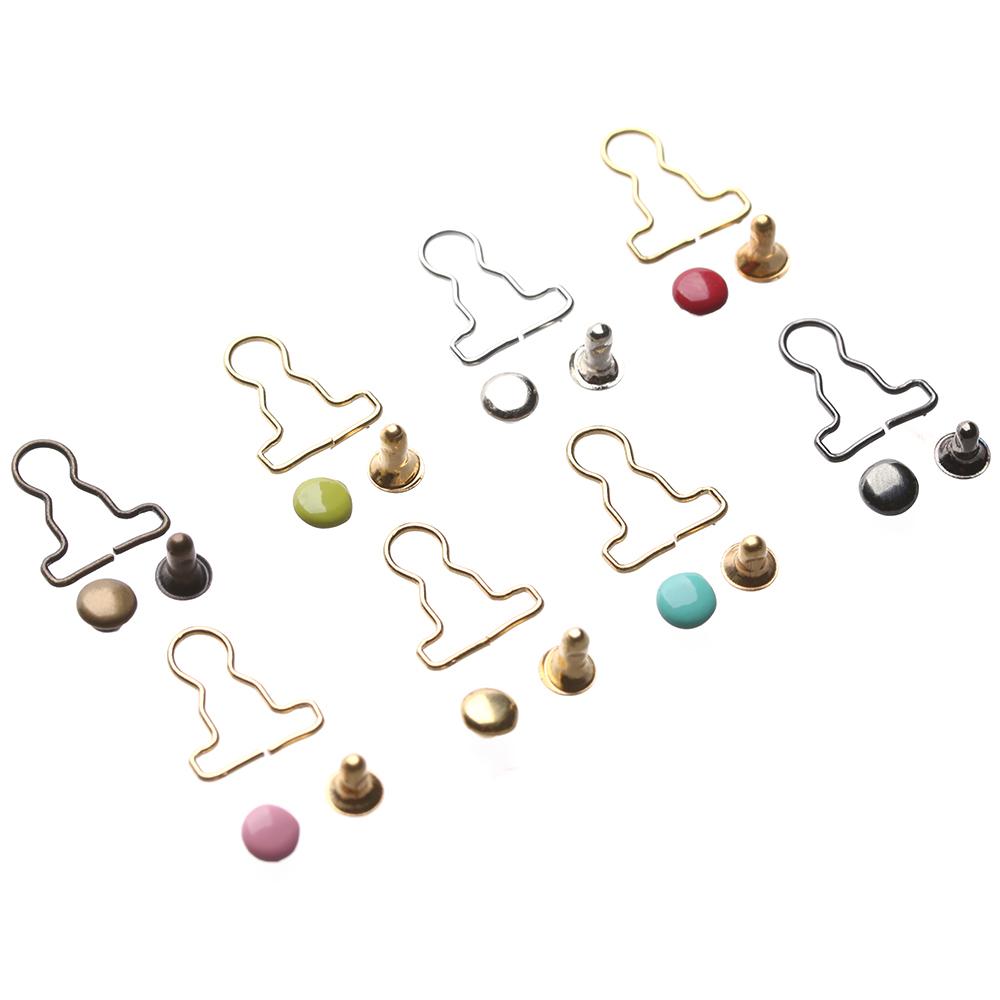 Sewing Accessory Gourd Style Trousers Bags Accessories Metal Buckle Dolls Buckles Doll Belt Buttons