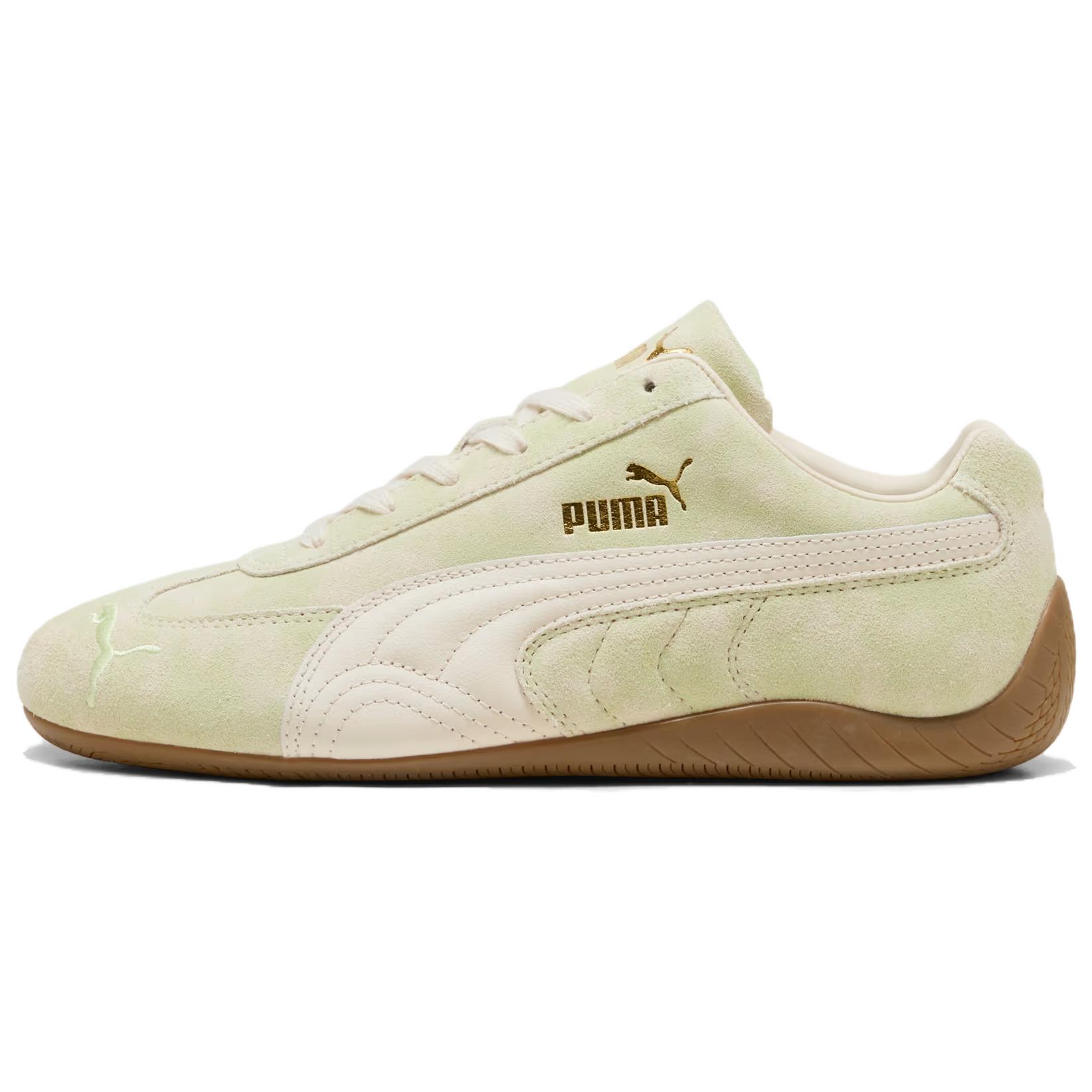 

New PUMA Speedcat Low Top Casual Shoes Unisex Light Green 403688-02 36