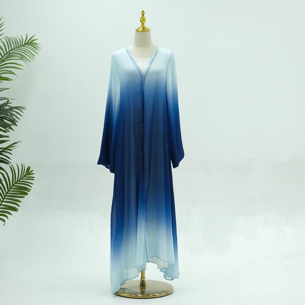 Opaska na głowę Loriya Gradient Color i codzienny kardigan imprezowy LR841 z 2024 roku