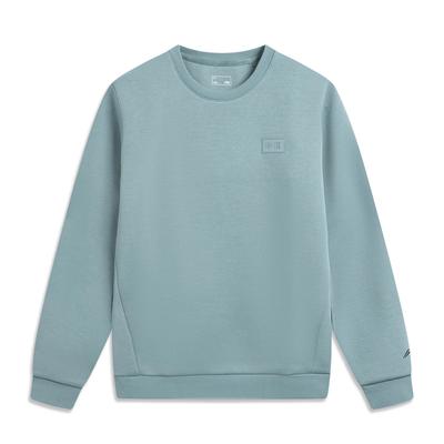 Li-Ning Maglione Girocollo Serie Honor Colore Unico Felpa Calda Uomo felpa AWDVE83-5