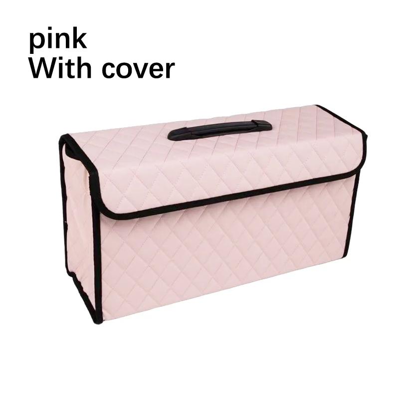 Foldable Car Trunk Storage Box Vehicle Tool Kit Automotive Organizer Bag - Rear Boot Space Saving Solutions for Cars