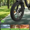 Vélo Électrique Pliant Léger U4 scooters électriques 36V 10.4Ah 16" 25km/h 88km pour 120kg