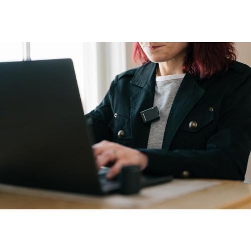 Sennheiser PROFILE WIRELESS 1-CHANNEL SET, Compact 2.4 GHz Wireless Microphone System (700278), Features Clear ASMR-Quality Sound and 32-Bit Float Rec