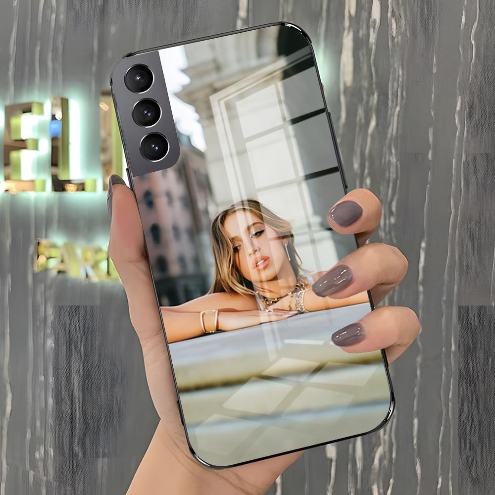 Singer Tate McRae Phone Case For Samsung S26 S25 Plus S20 S20 Plus S22 Ultra S23 FE S21 Plus S21 Ultra Glass Cover