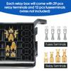 40A Relay  6 11 Slots Automotive Universal Relay ATC/ATO Fuse Box 4 5 Pin  Relay For Auto Truck Trailer Fuse Car Accessories