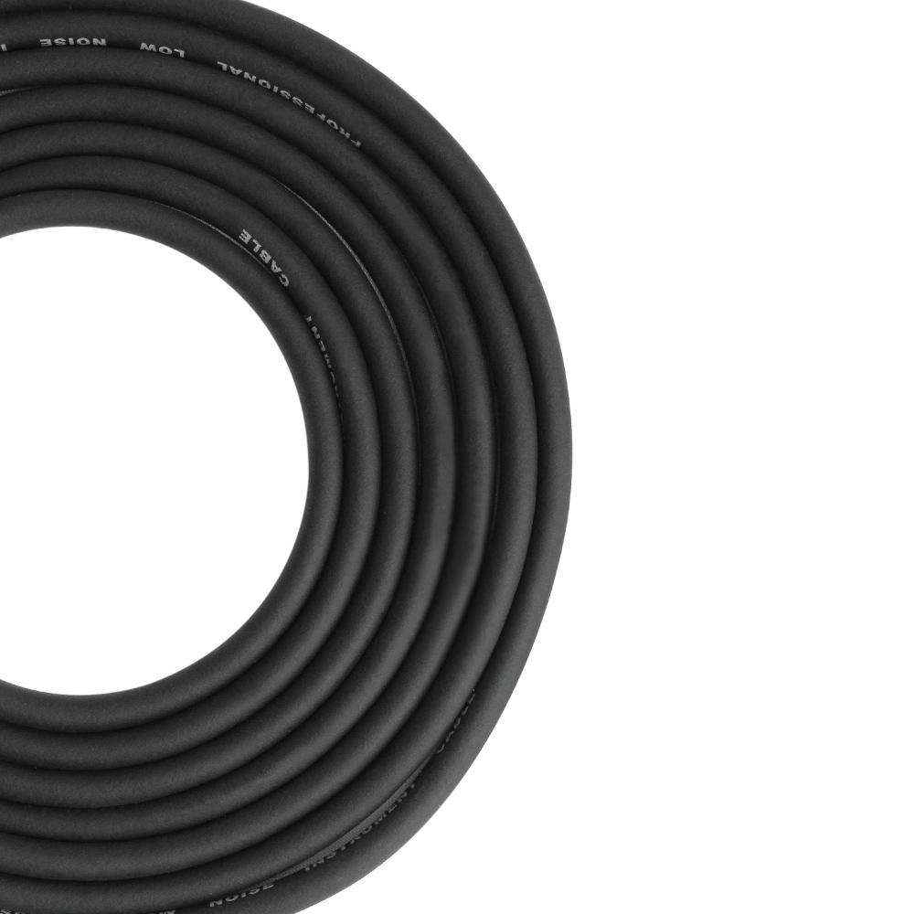 3m 10ft Guitar Bass USB Straight Plug Cable To 1/4inch 6.35mm Jack Link Connection