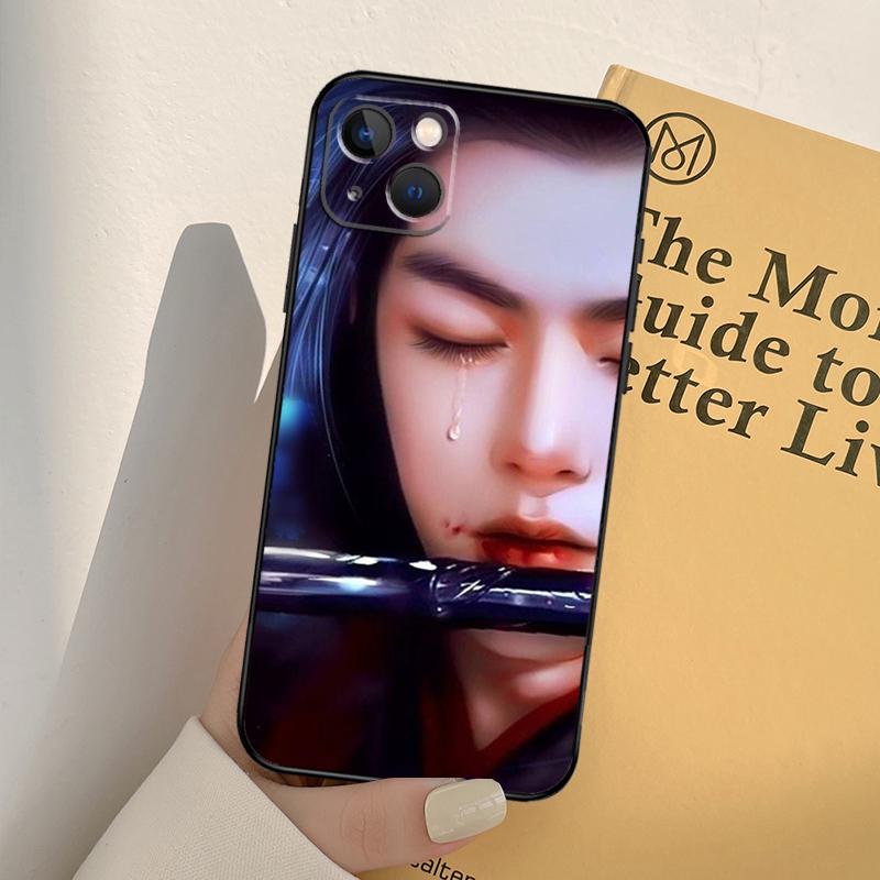 The Untamed Wang Yibo XiaoZhan Phone Case For iPhone 16 15 14 Pro Max Plus 11 12 13 Pro Max XS 6 12 13 Mini Cover Shell