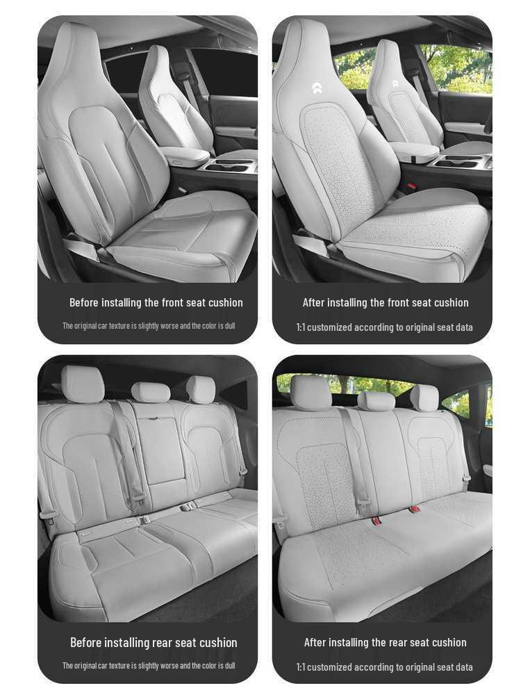 2425 Suede Car Seat Cushion for Nio ET5 - All-Season Comfort Pad