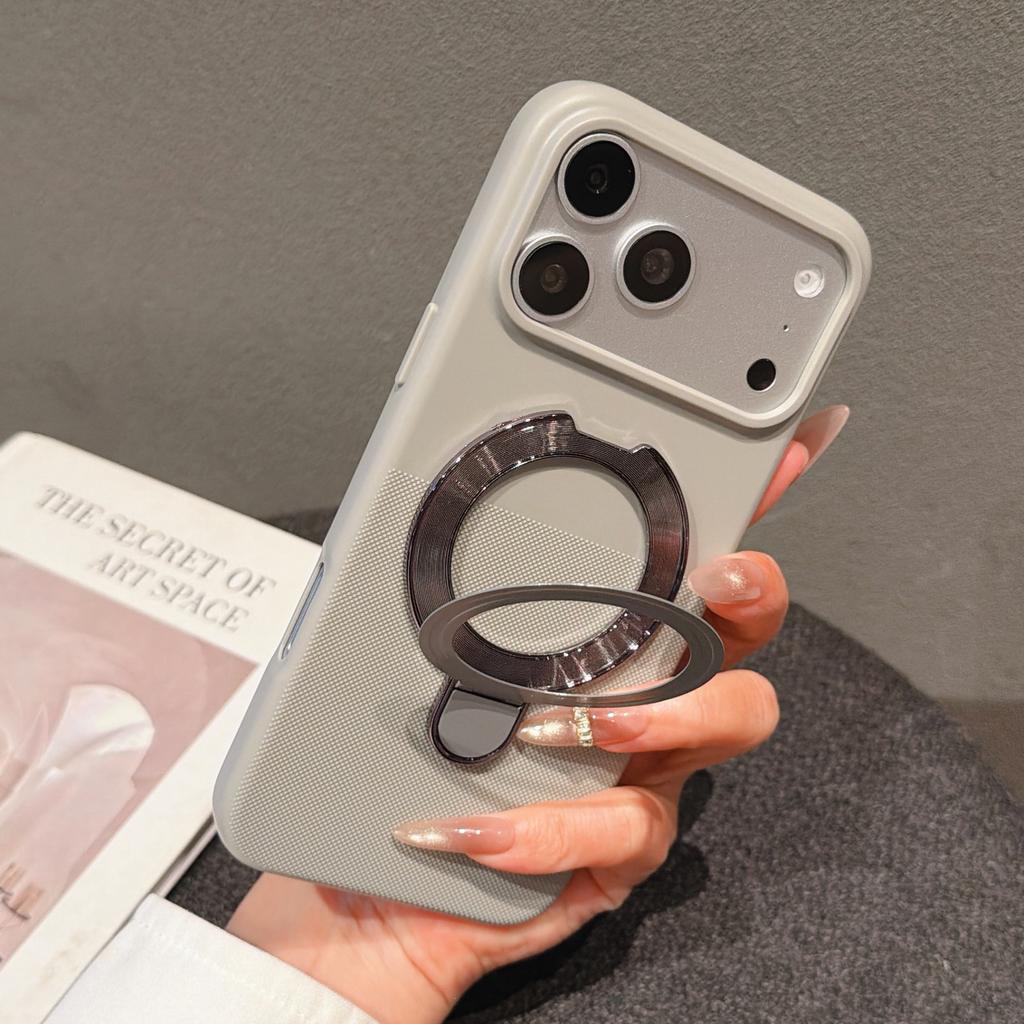 Applicable iPhone17promax Mobile Phone Case Silicone Apple Air Magnetic Suction 16 All-inclusive 15 Bracket 14 Anti-drop 13P