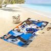 Ashton Jeanty Print Beach Towel, Large Soft Quick Dry Towel for Beach Camping Swimming