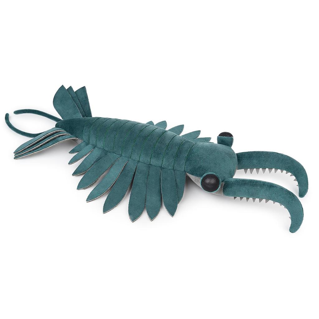 ZHONGXIN MADE Marine Strange Shrimp Plush Toy, 54cm, Simulated Cambrian Strange Shrimp Plush Toy, Soft and Fluffy Pillow, Paleontological Animal