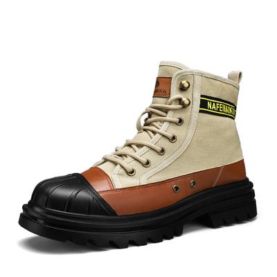 Mode Stiefel Männer Casual High Top Sneakers Motorrad Schuhe Römischen Stiefeletten Männer Britischen Stil Outdoor Turnschuhe Punk Männer der Schuhe