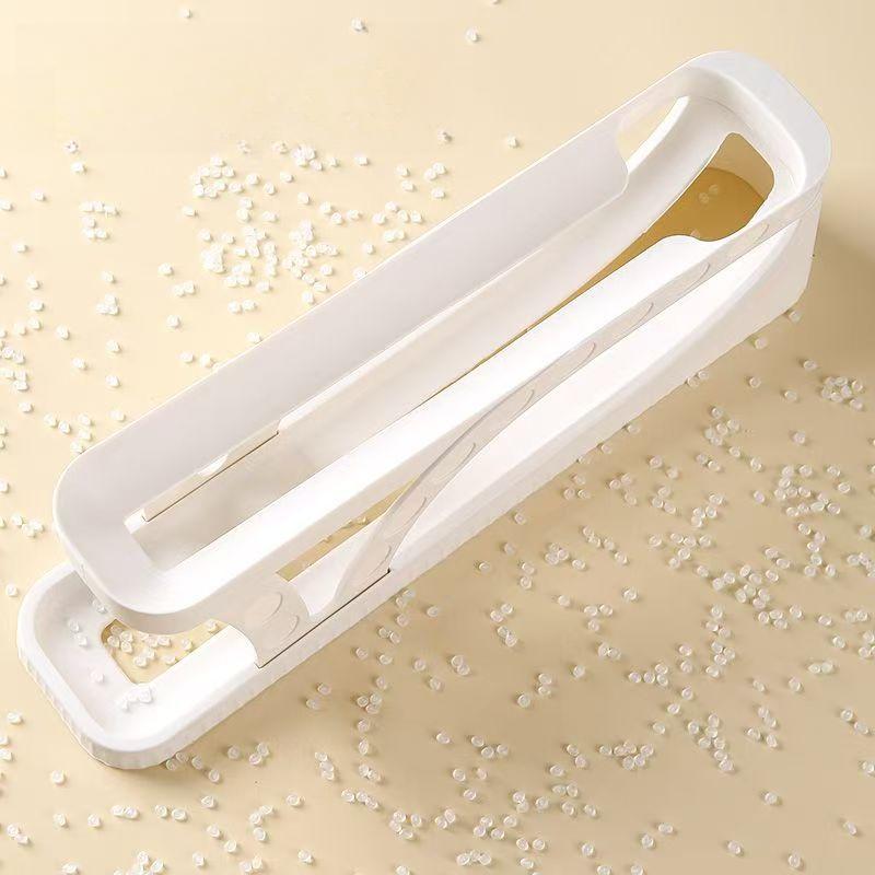 

Холодильник Автоматическая прокрутка Ящик для хранения яиц Корзина для яиц Контейнеры для еды Холодильник Ящик для хранения белый