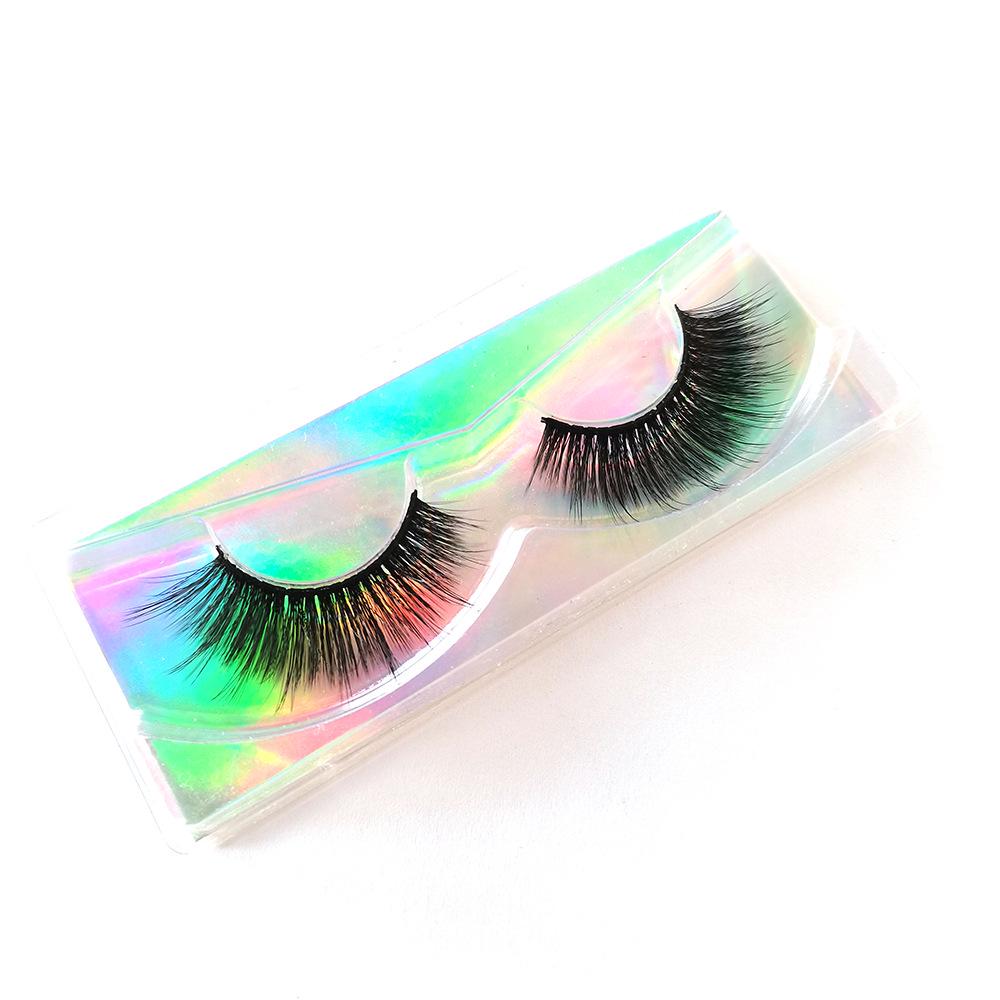 3D Faux Mink Fur False Eyelashes - Single Pair Packaging