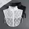 Multifunctional Lace Collar Lace Design Shirt Collar Fashion Detachable Collar  Women's