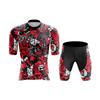 Cartoon Cycling Clothing Men Ropa Ciclismo MTB Cycling Clothes Short Sleeve Bike Short Maillot Ciclismo Jersey Set Cycling Suits