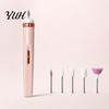 Professional Nail Polishing Pen Electric Drill Kit, Portable Pen-shaped Manicure Pedicure Tool, Adjustable Speed Multifunctional Exquisite Gift