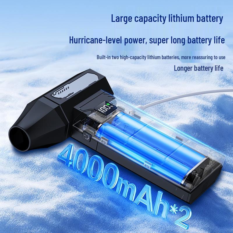 X15 Violent Turbine High-Speed Brushless Mini Camping Fan and Duster Blower