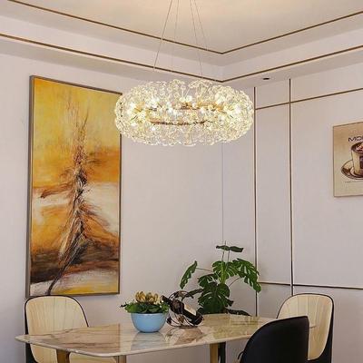 Luxury Nordic Crystal Dandelion Chandelier for Bedrooms, Clothing Stores, and Bars