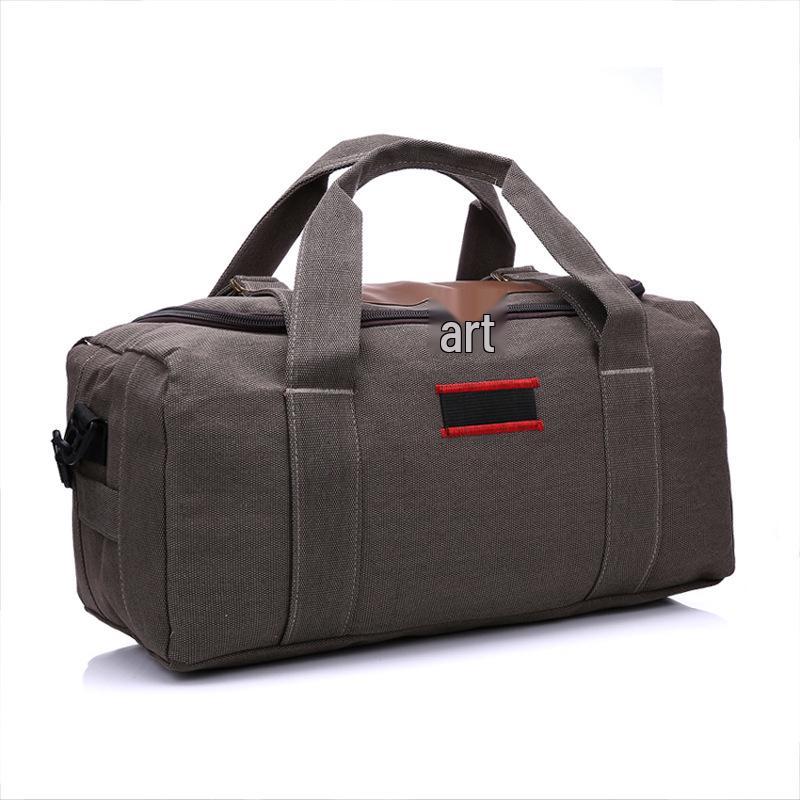 Large Capacity Canvas Tote Bag for Men & Women: Korean Style Travel & Business Luggage Bag