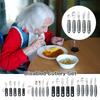 3/4/5Pcs/Set Elderly Adaptive Utensils Disabled Bendable Feeding Dinnerwares Parkinsons Self Training Spoon Fork Tableware